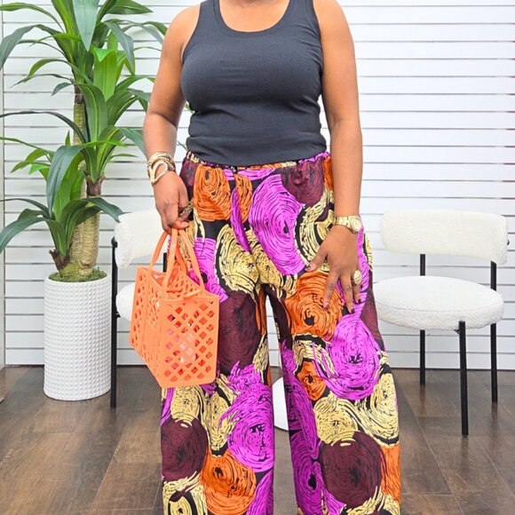 Karisma Ankara African Print Baggy Pants - Picture 4 of 4